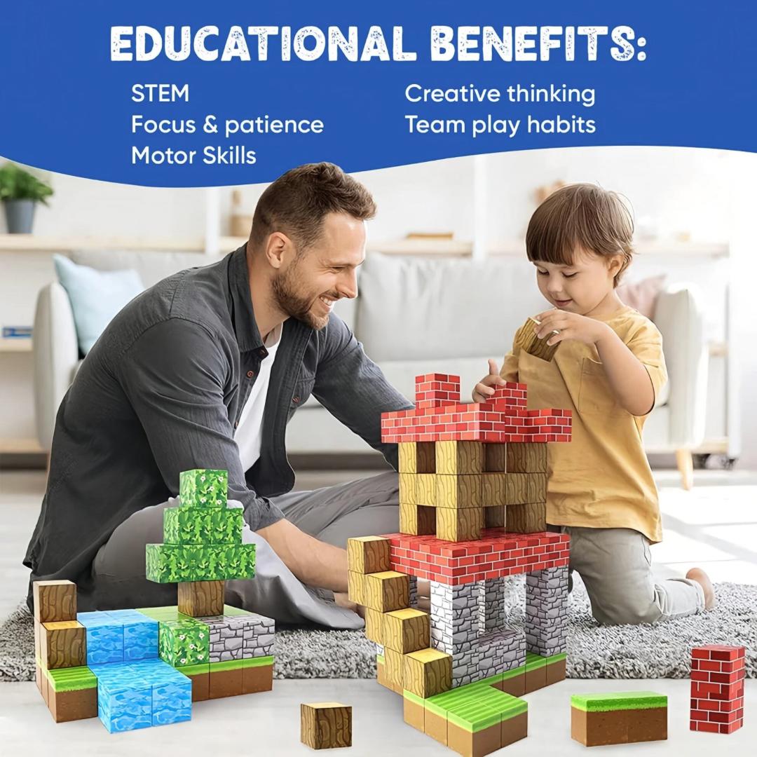 STEM™ Learning Magnetic Blocks