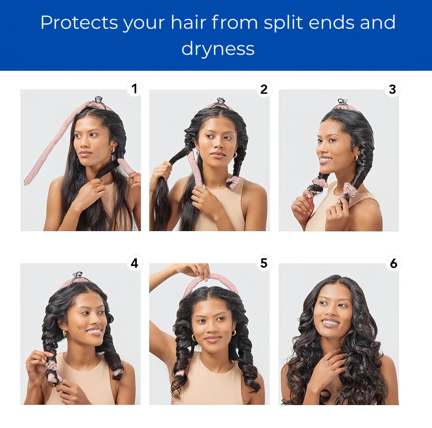 Heatless Halo Curls™