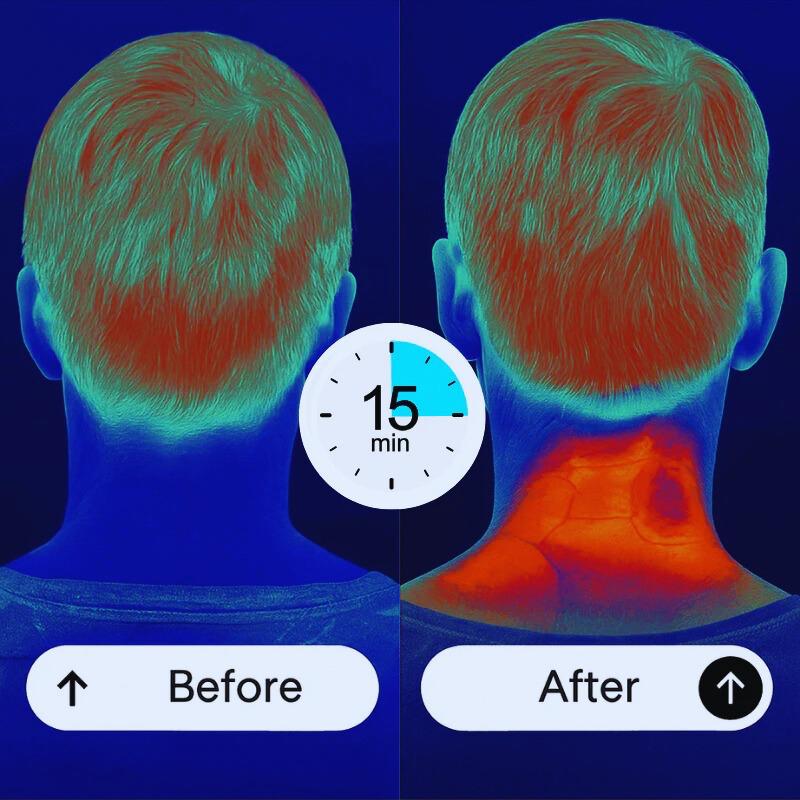 NeckEase Magic Pro™ – Heated Neck & Shoulder Massager