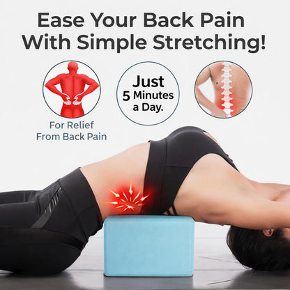 AuraAlign™ Stretch Yoga Block