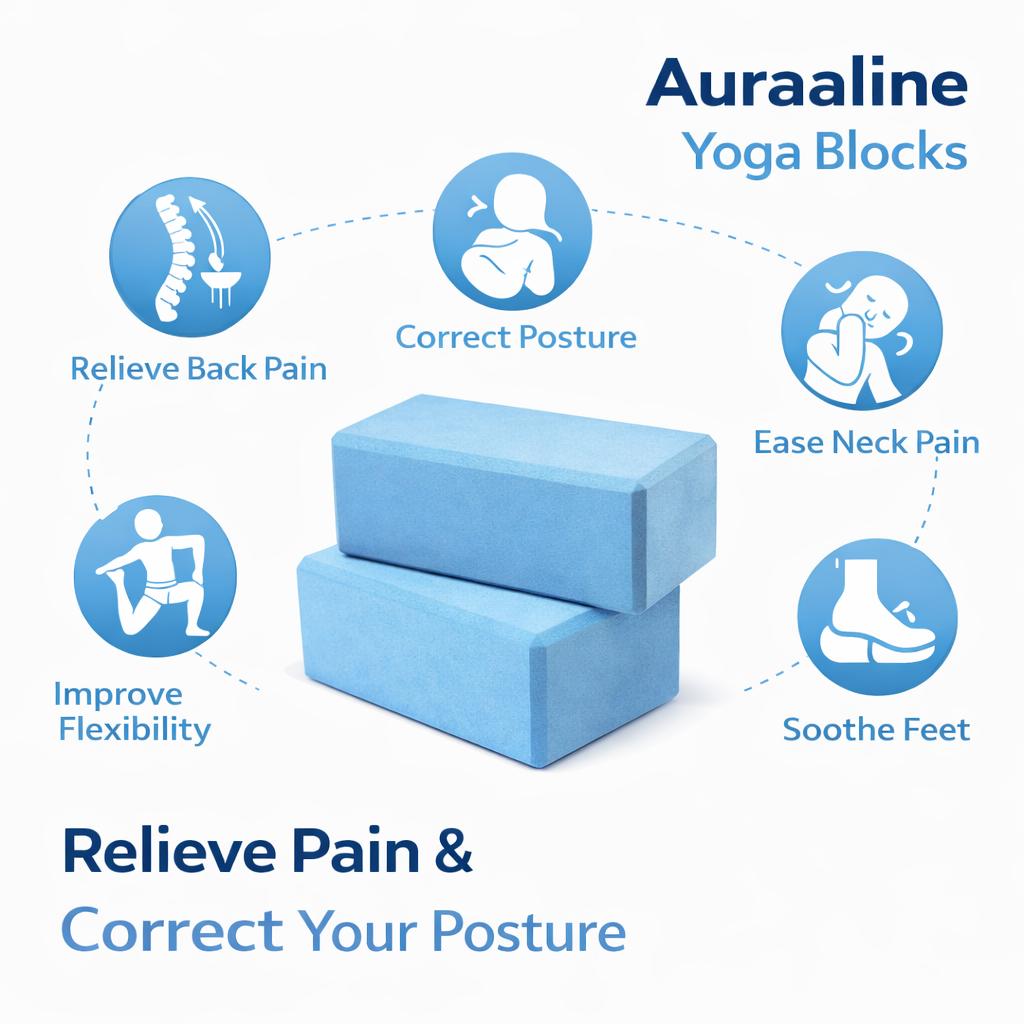 AuraAlign™ Stretch Yoga Block