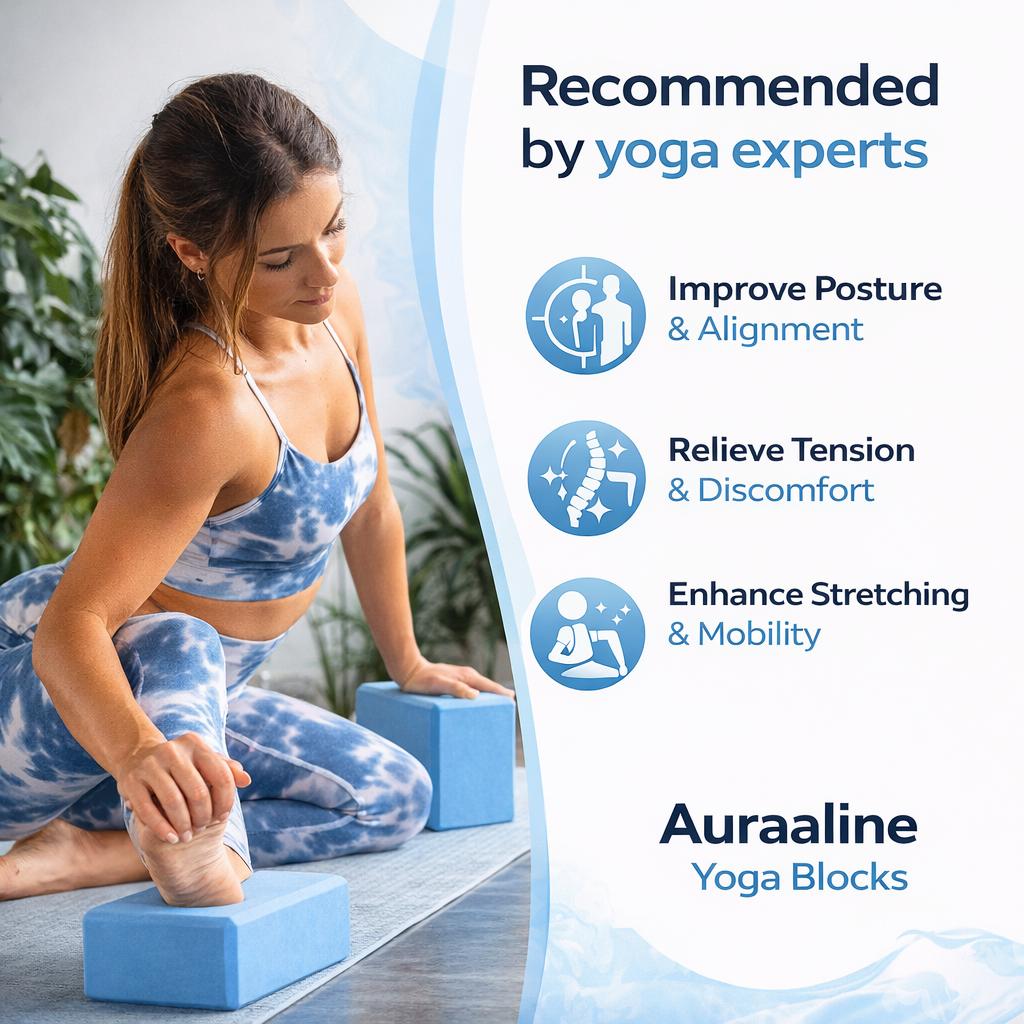 AuraAlign™ Stretch Yoga Block