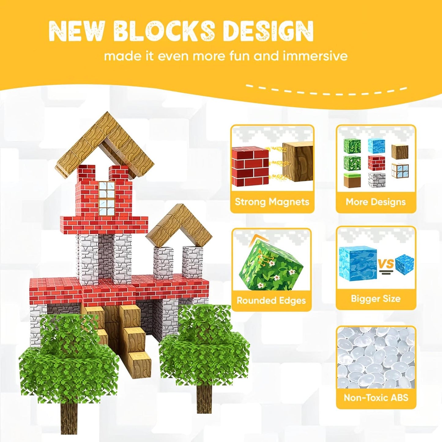 STEM™ Learning Magnetic Blocks