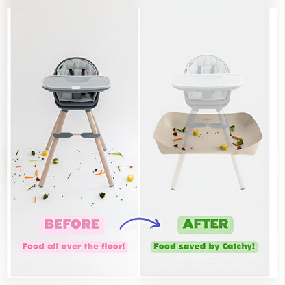 CleanCatchy™_ Baby Food Catcher