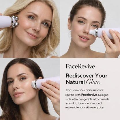 FaceRevive™ Silicone Sonic Cleanser + Tightening Massager