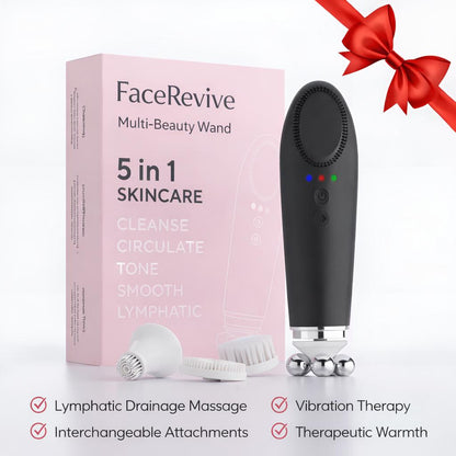FaceRevive™ Silicone Sonic Cleanser + Tightening Massager