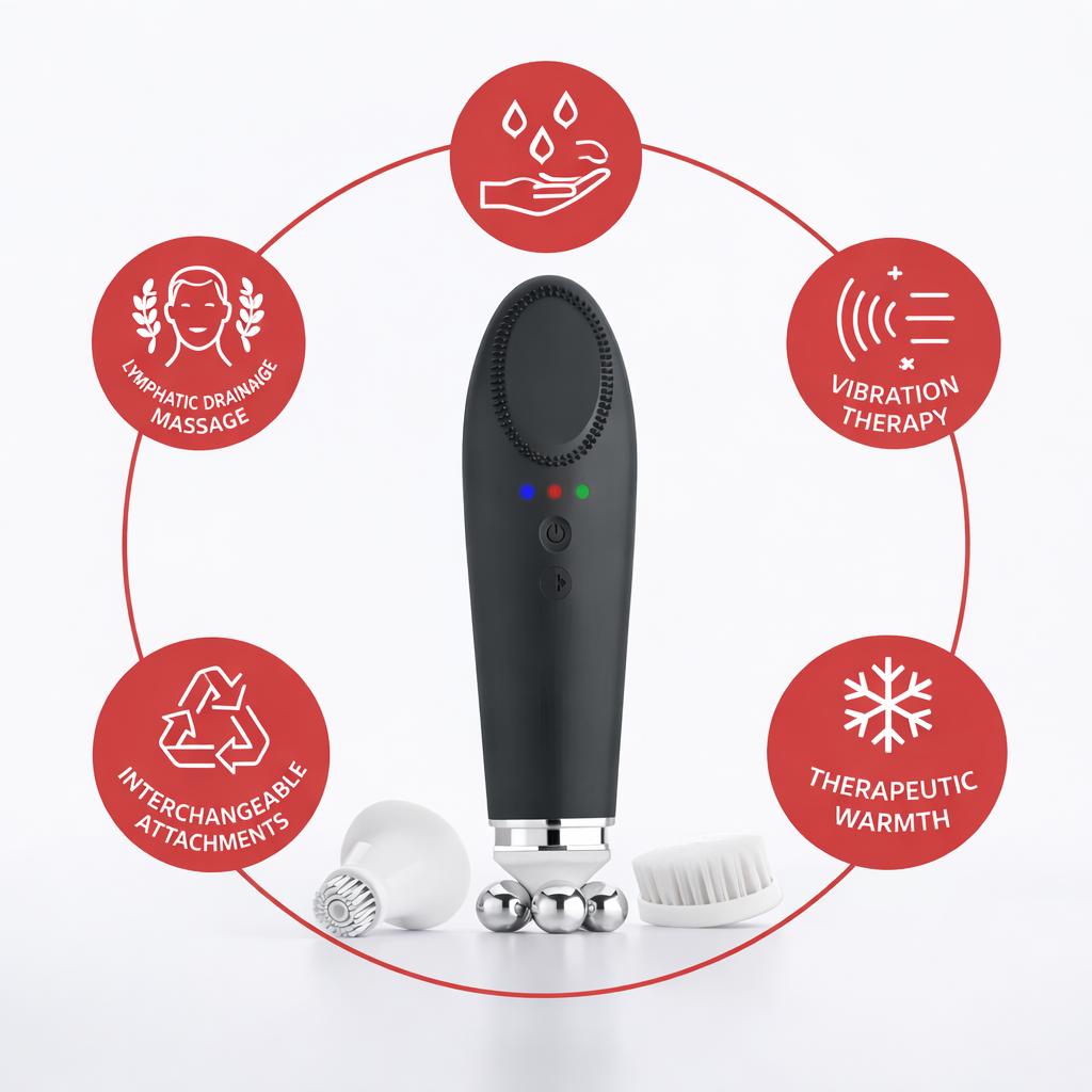 FaceRevive™ Silicone Sonic Cleanser + Tightening Massager