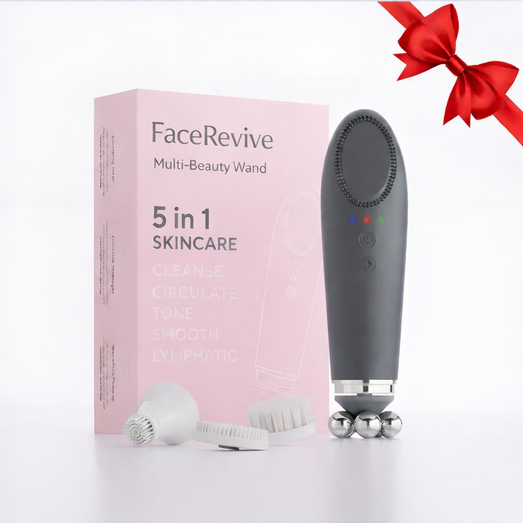 FaceRevive™ Silicone Sonic Cleanser + Tightening Massager