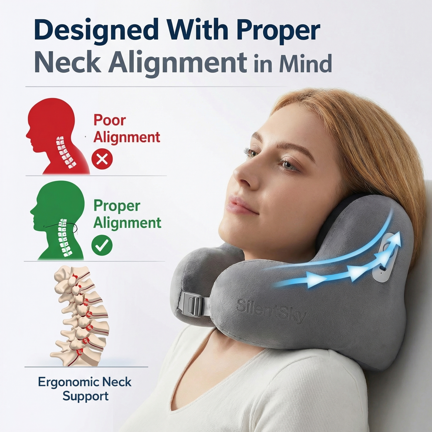 SilentSky Travel pillow