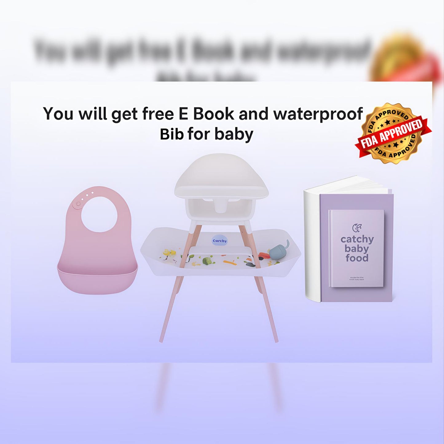 CleanCatchy™_ Baby Food Catcher