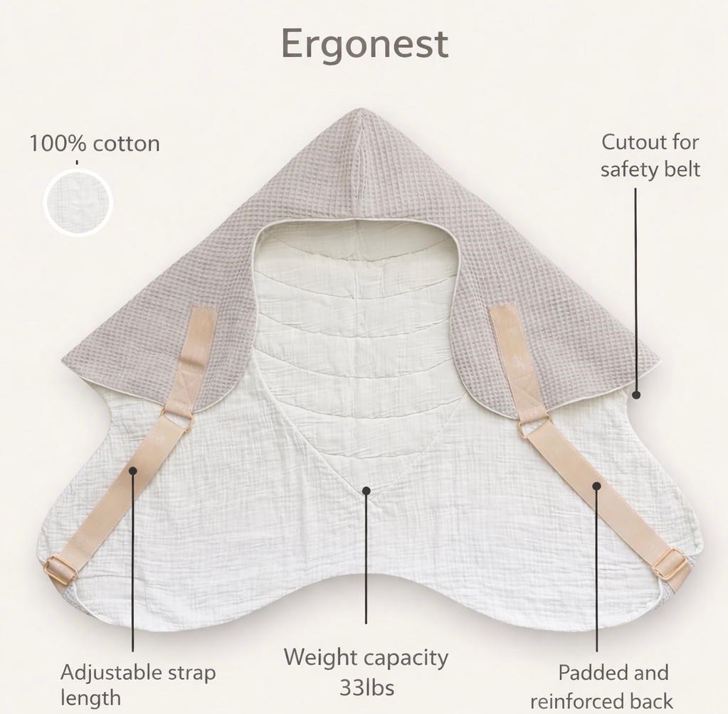 ErgoNest™ sleeper carrier